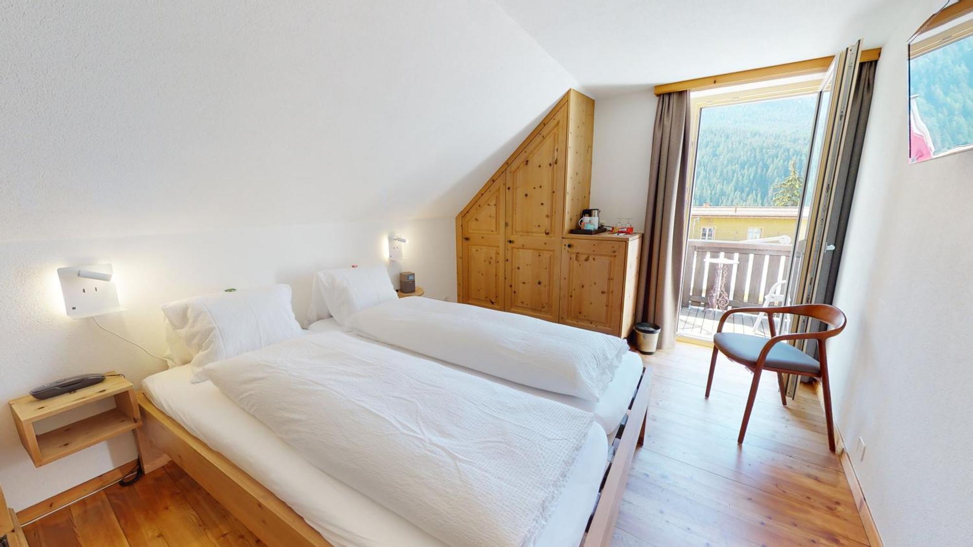 Hotel Traube Scuol Exterior foto